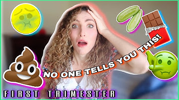 First Trimester Pregnancy Recap | WEIRD 1st Trimester Symptoms No One Tells You