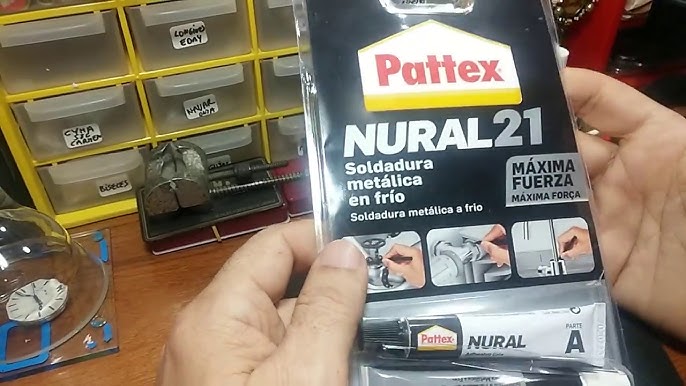 Adhesivo Nural 92, reparador plásticos, 22 ml.