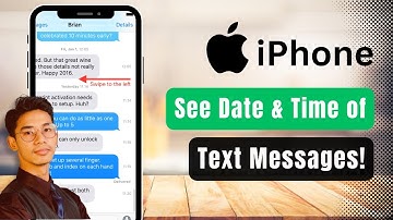 How to See the Date & Time on iPhone Text Messages (iOS 16 Update)