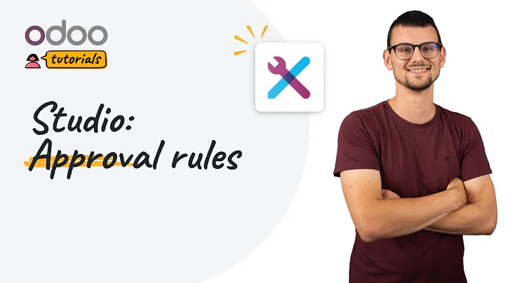 Approval rules | Odoo Studio