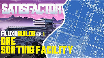 FluxoBuilds Ep. 1 - Watch it being built (Showcase 18) - 3 Stack Rail Network & Ore Sorting Facility