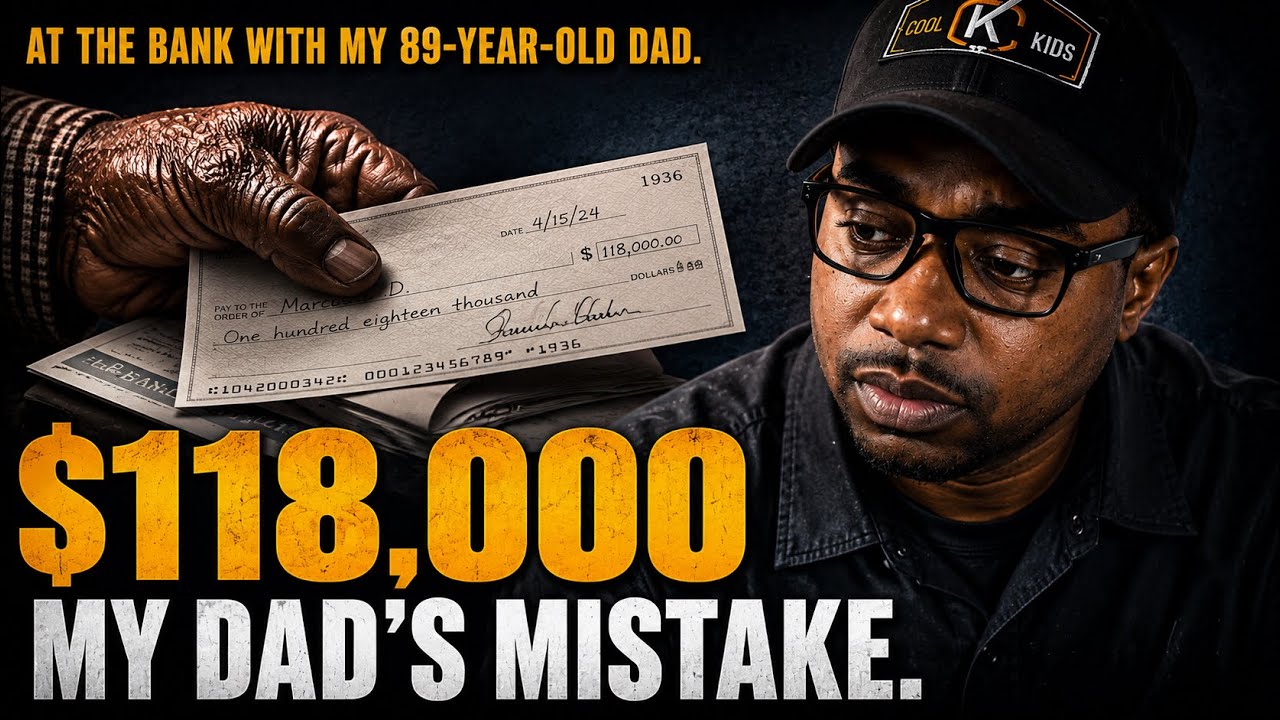 "My 89 year Old Father at the Bank Taught Me Why Most Dads Stay Broke"