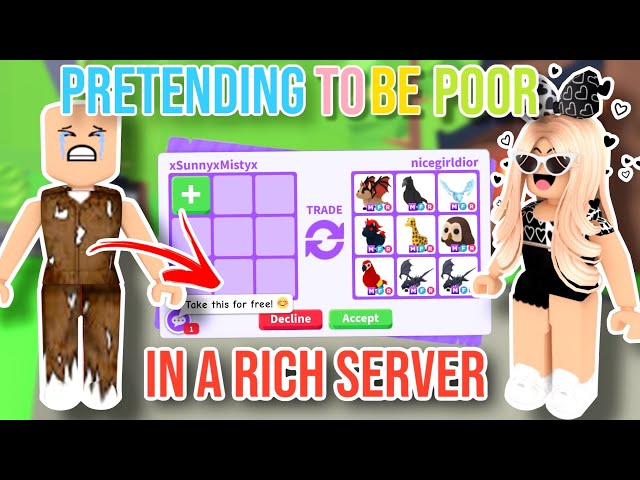 The SECRET to finding RICH Trading Servers!! (Roblox Adopt Me) 