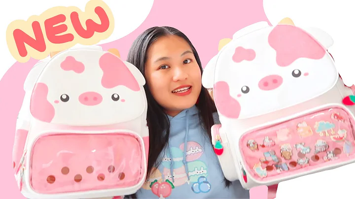 Unveiling Adorable Strawberry Cow Boba Ita Backpacks