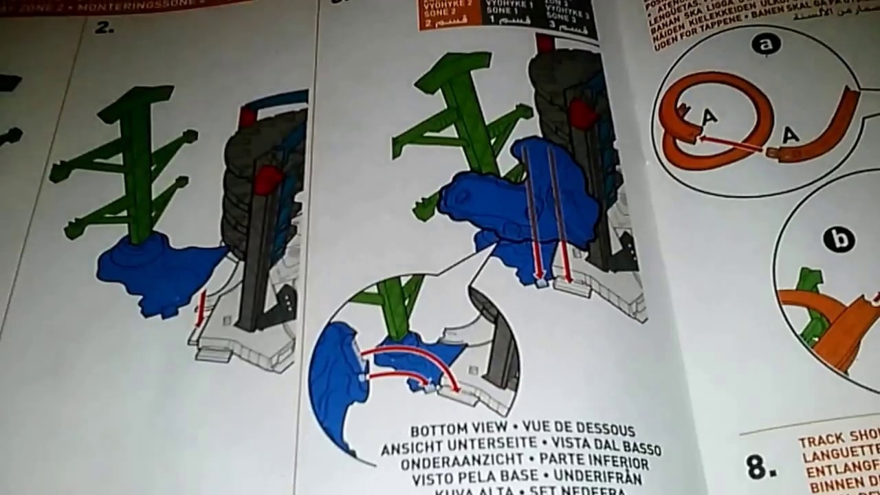 Hot Wheels Ultimate Garage Building Instructions Step By Step Youtube