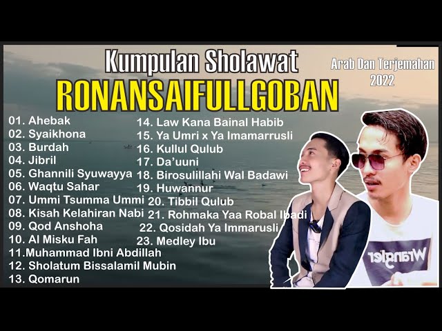 Kumpulan Sholawat Ronan Saefull Goban Paling Merdu Bikin Hati Terasa Adem Sholawat RonansaefullGoban class=