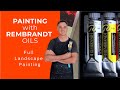 Oil Painting in LOOSE Style with REMBRANDT Oil Paints 🎨 (Full Demo)