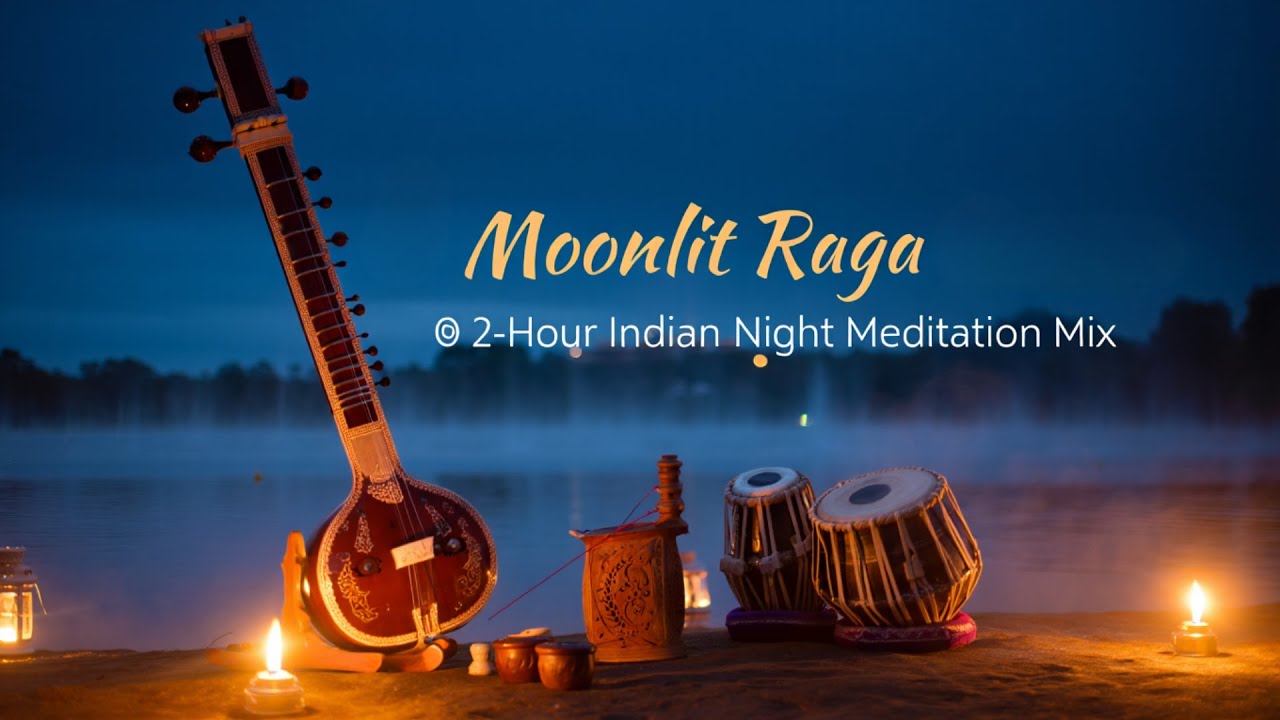 Moonlit Raga – Indian Classical Night Meditation | 2-Hour Sleep & Relax ...