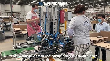 Automatic Frame Joining robot production line for photo frame Technology Workshop true view -1
