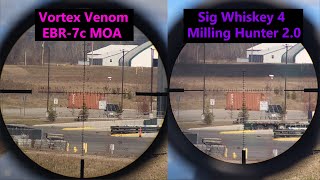 Vortex Venom 3-15x44 vs Sig Whiskey4 4-16x44 - MPVO Showdown. It's all in the Details