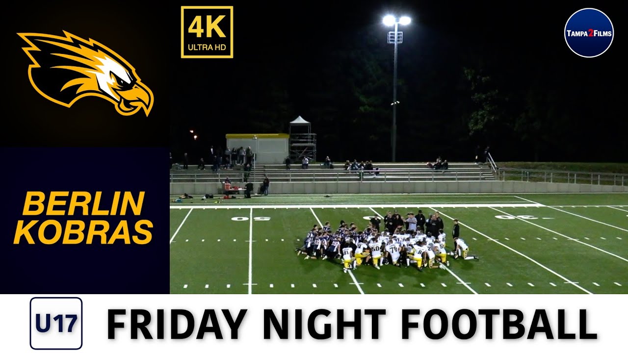 U17 | Berlin Adler vs. Berlin Kobras | Friday Night Football | 2024