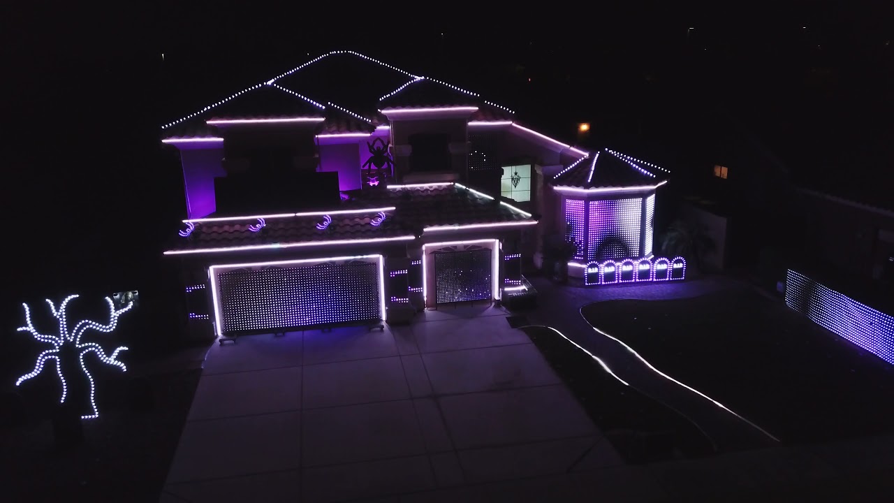 Halloween Lights on Liberty Lane 2021 You'll Float Too! IT Halloween