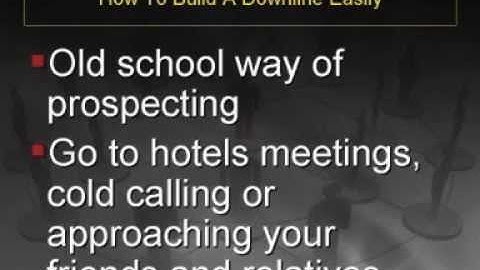 How To Build A Downline Easily