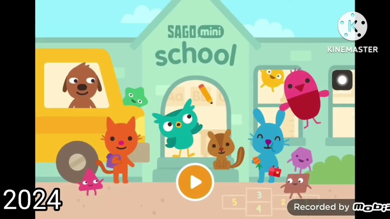 Sago Mini Logo History Extended (2011-2029)