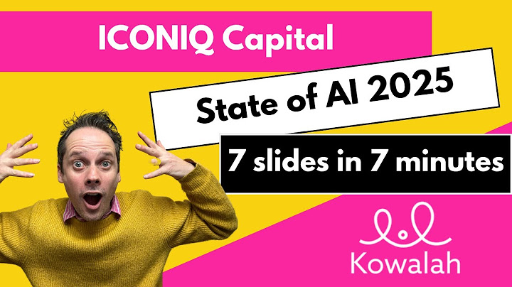 ICONIQ Capital - Laporan Keadaan AI 2025 - 7 slide dalam 7 menit