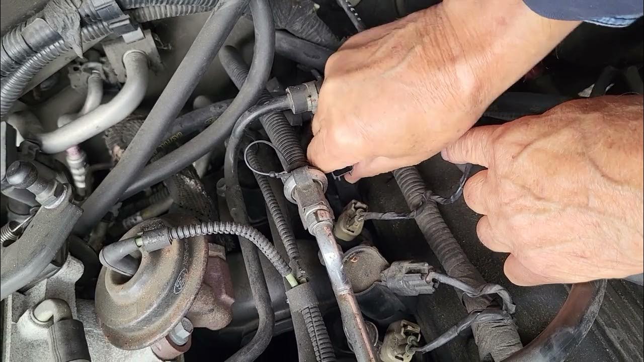 2002 Ford Explorer, spark plug ignition coil replace - YouTube