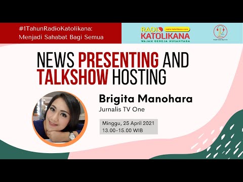 NEWS PRESENTING AND TALKSHOW HOSTING I Pelatihan Radio Katolikana I Brigita Manohara