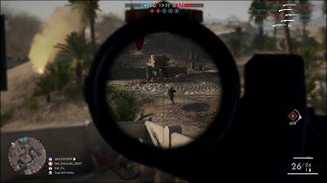 8 Kill Streak w/ Selbstlader M1916 Marksman Playing Battlefield 1