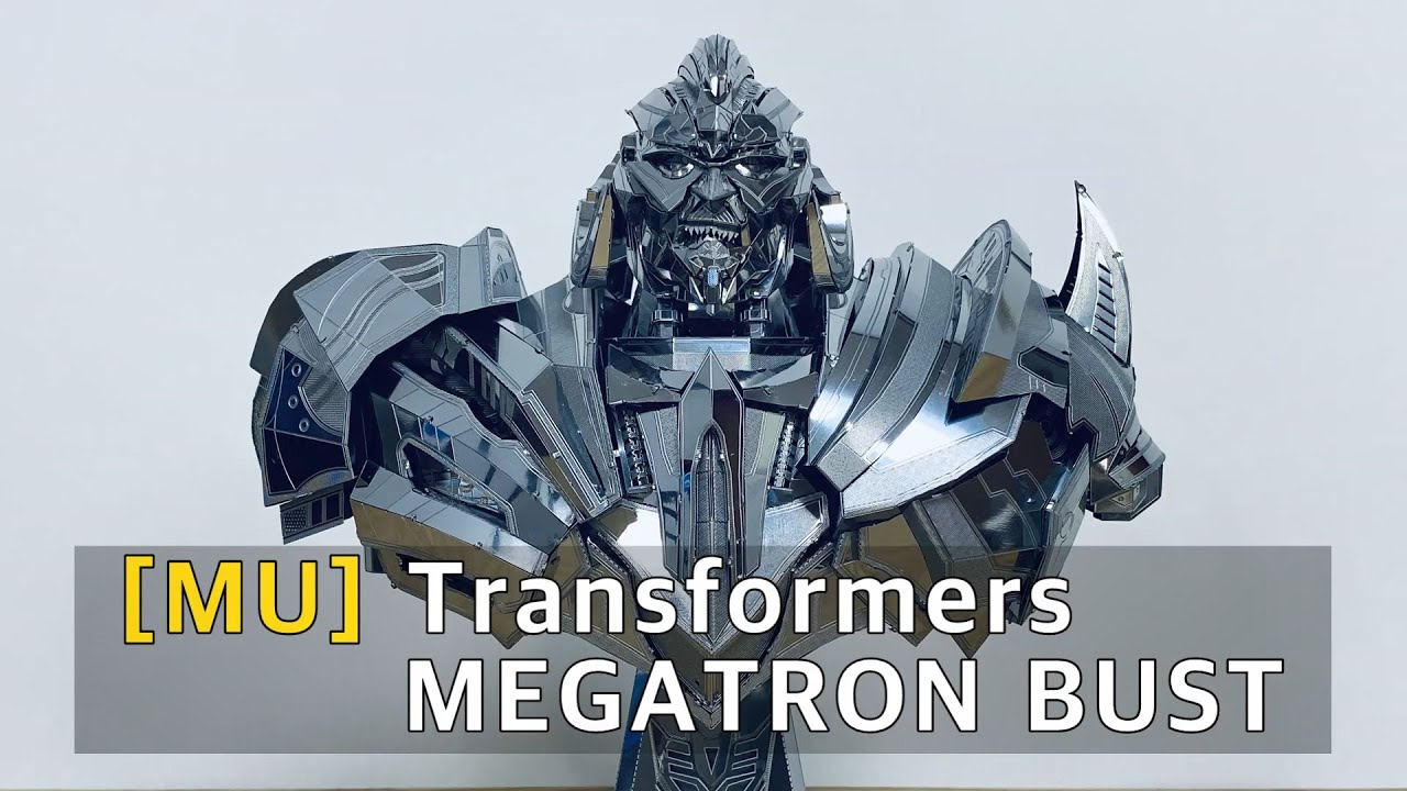 트랜스포머 : 메가트론 흉상 만들기 (Transformers - MEGATRON BUST) [MU]