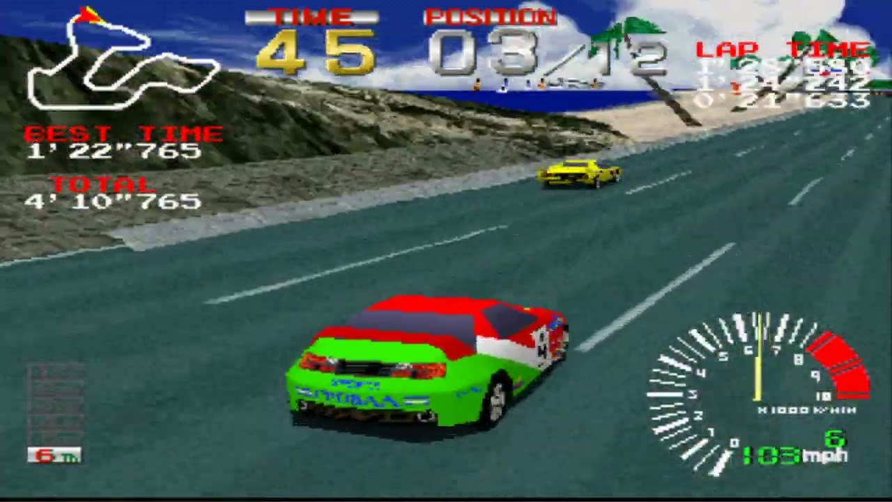 Ridge Racer PS1 Gameplay - YouTube