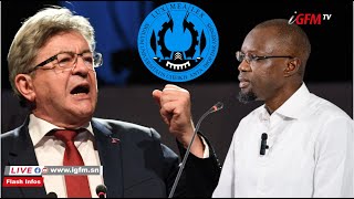 URGENT -  Suivez la conférence animée par Ousmane Sonko et Mélenchon