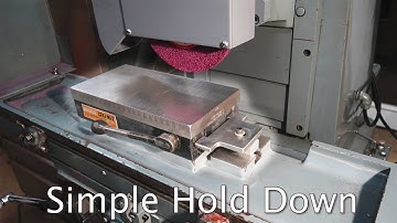 Make Simple Magnetic Chuck Hold Down Clamps For Your Surface Grinder