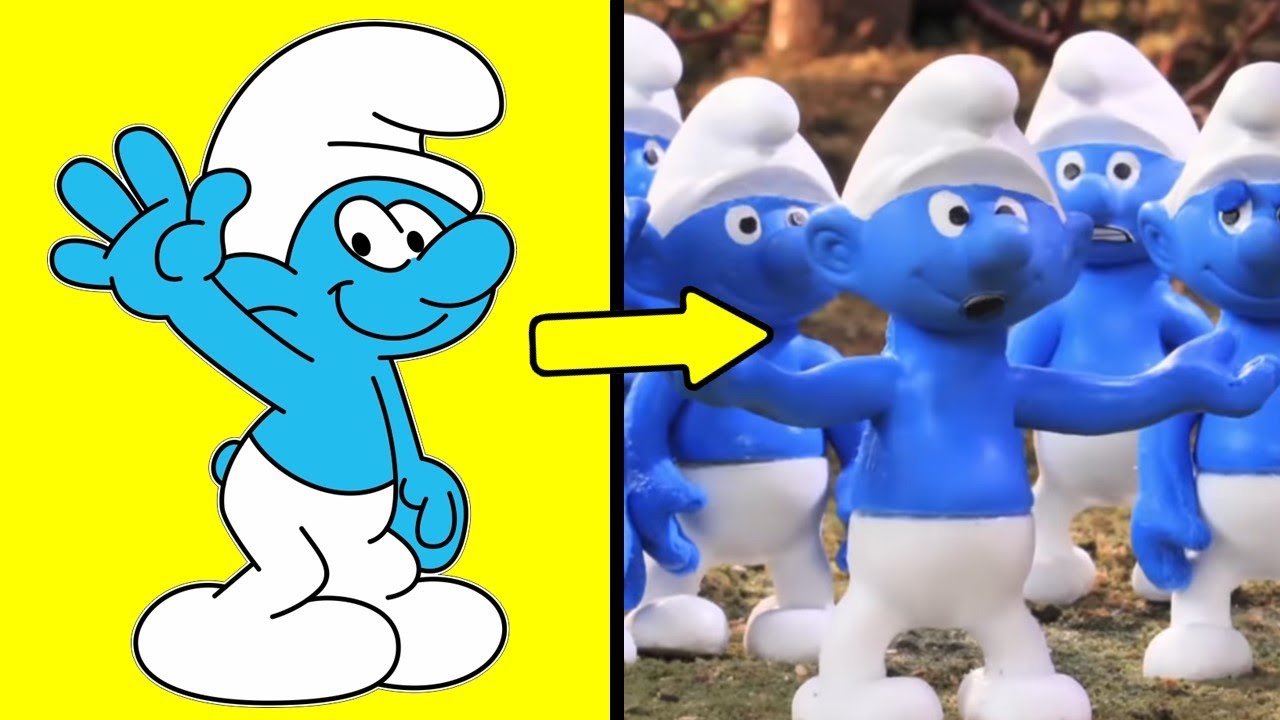 13 APARICIONES de LOS PITUFOS en OTRAS CARICATURAS (Referencias, Cameos