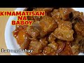 Kinamatisang baboy || How to cook kinamatisang baboy||lutong bahay