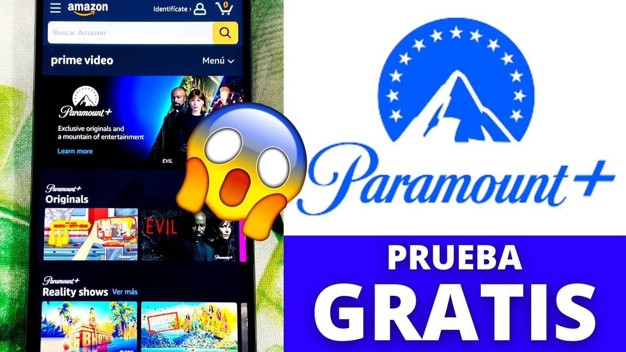 ⛰️Cómo tener PARAMOUNT PLUS GRATIS 2022 [Prueba Gratis por 30 días]✓Amazon  Prime Video Channels - YouTube