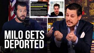 Milo Wanted Mass Deportations Until He FAFO d His Way Into One