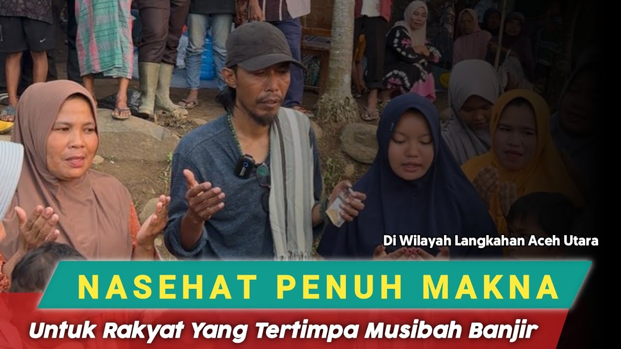 Совет Абии жителям Лангкахана, пострадавшим от наводнений и оползней.