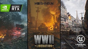 WWII Liberation - Unreal Engine Megapack  - FAB Marketplace - (World War 2 / WW2)