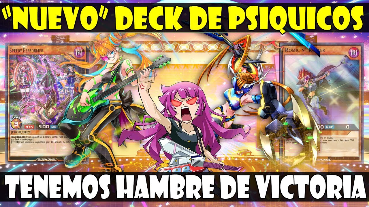 *NUEVO* PHYCHIC/PSIQUICOS PRIMA GUITARNA DECK | ARE YOU RE:D? (Rush Duel) - Yu-Gi-Oh! DUEL LINKS