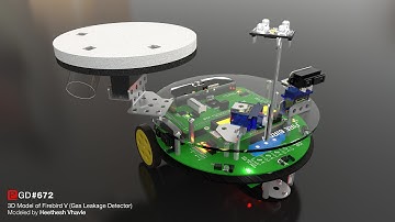 eYRC-GD#672 - Gas Leakage Detection Robot Demonstration (Winners)