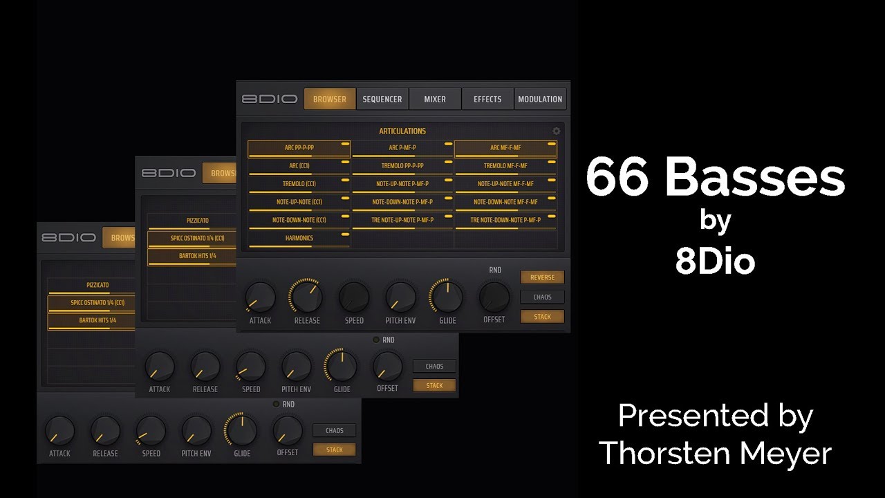 Legion Series 66 Basses by 8DIO Multi Demo