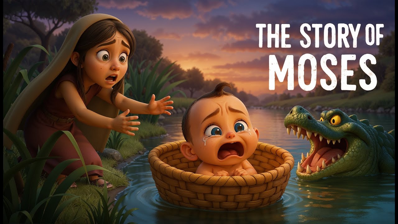 The Story of Moses and the Ten Commandments | Bible Stories for Children