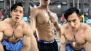 asian bodybuilder huge muscle