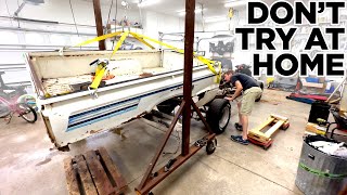 How to: Remove the Bed on 1980 Toyota Pickup