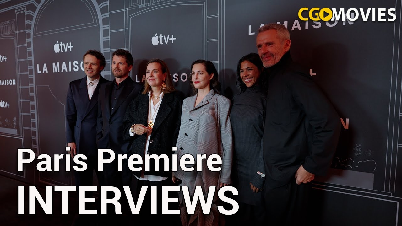 La Maison Paris Premiere Interviews | Apple TV+ Fashion Drama Series (2024)