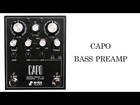 JAD FREER AUDIO CAPO BASS PREAMP - YouTube