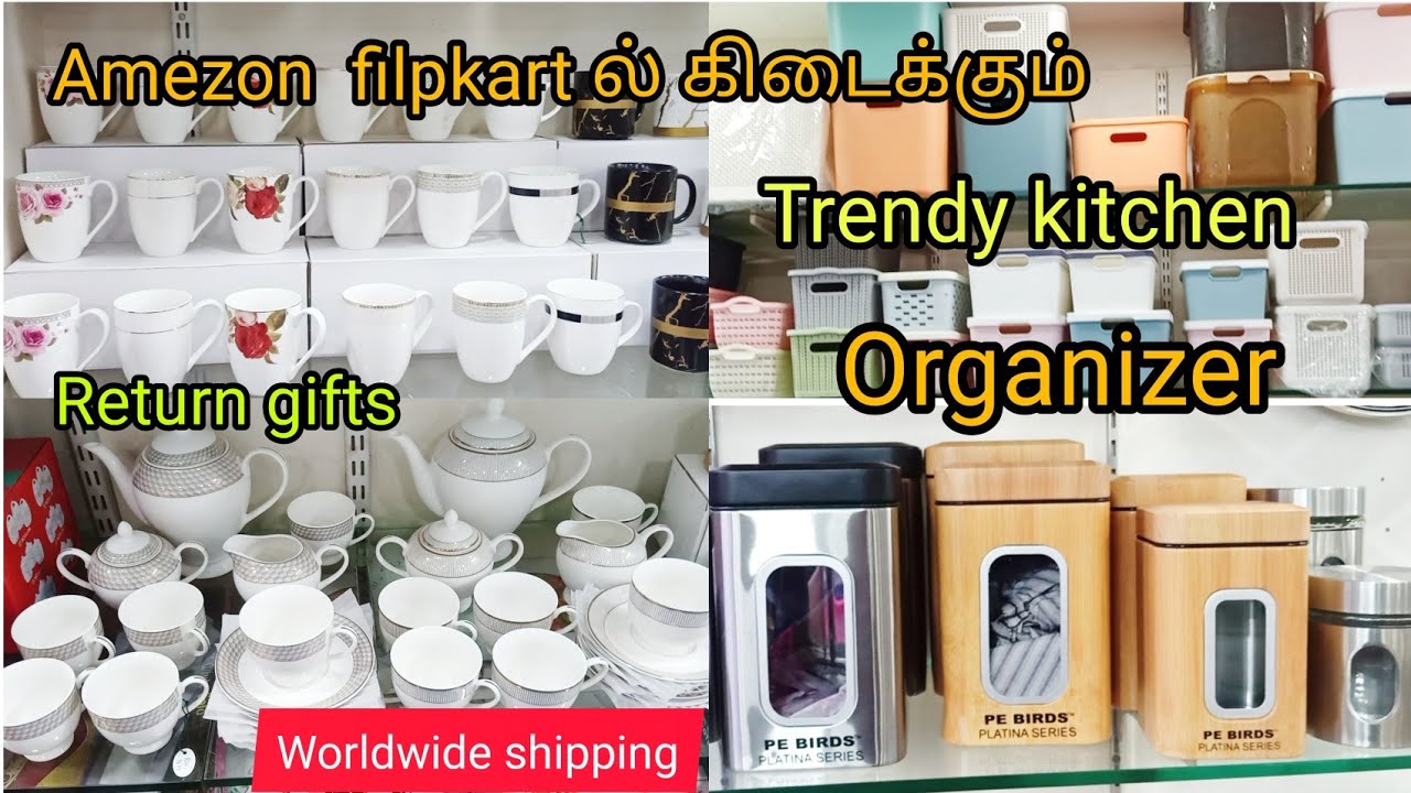 Multi purpose kitchen organiser Variety of Return gift baskets ceramic