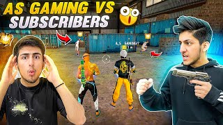 A_S Gaming And God_Sunny In Lone Wolf 2 Vs 2 With Subscribers😮😍-Free Fire India