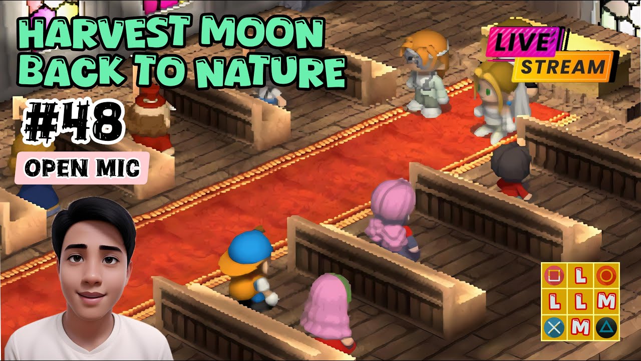 harvest moon back to nature part 48 (open mic) - YouTube