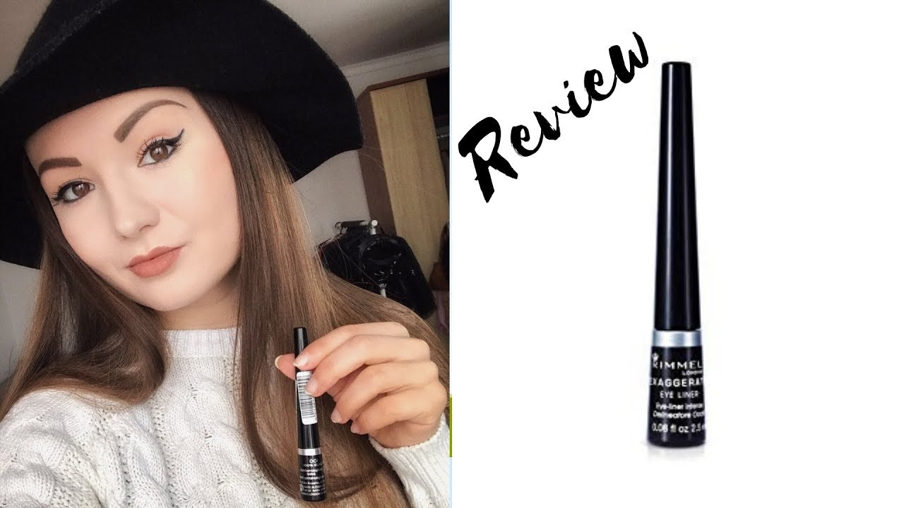 Rimmel Exaggerate Liquid Eyeliner Review!!! YouTube