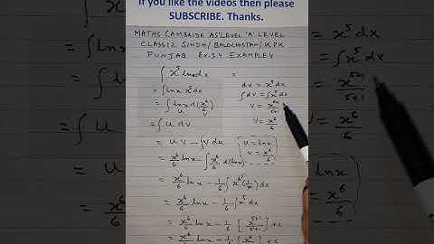 #maths #intigration CLASS 12 PUNJAB EX.3.4 EXAMPLE  4