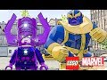 GALACTUS E THANOS VILÕES UNIDOS no LEGO Marvel Super Heroes EXTRAS #23