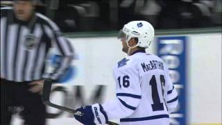 Leafs @ Stars - Clarke MacArthur Scores - 111125