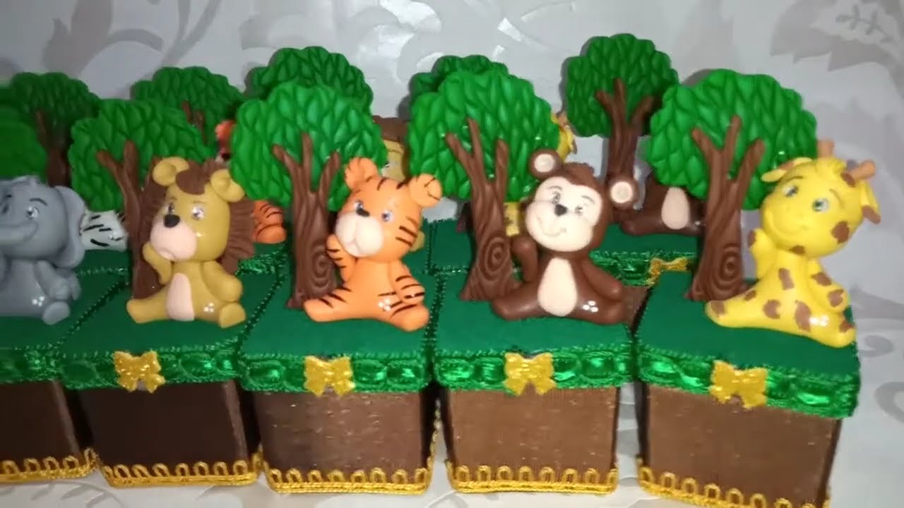 CAIXINHA ACRÍLICA SAFARI LUXO DE BISCUIT 2020