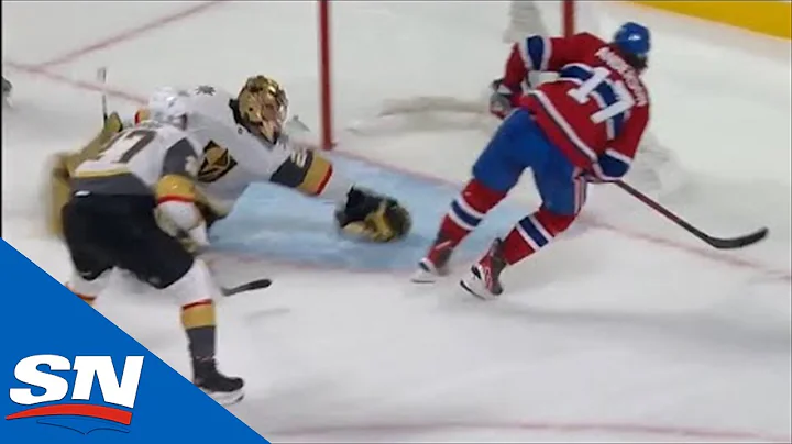 Josh Anderson Taps Puck Into Wide Open Net Off Pas...