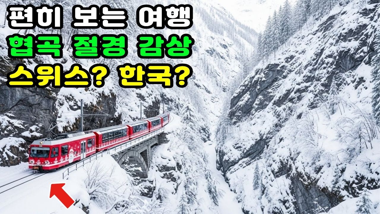 풍경 속을 천천히 걷는 것처럼 편안하게 보는 기차 여행